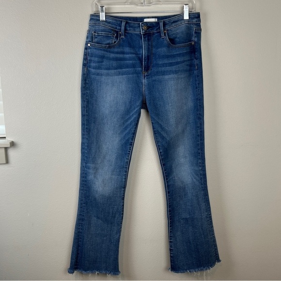 Driftwood Jeans Roxy Denim Cropped Raw Hem High Rise - Picture 2 of 5